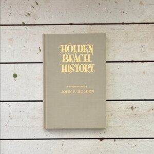Holden Beach History Book